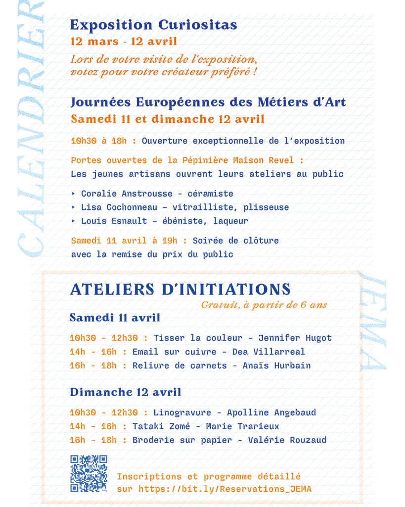 Calendrier Curiositas et Jemas